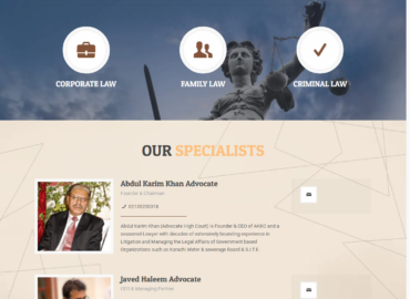 AKKC Law Web Portfolio